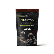 Load image into Gallery viewer, Biodegradable TRACER Airsoft BBs - .32g Super Slick Seamless Competition Match Grade For All 6mm Airsoft Guns and Accessories (4000 Rounds, Green Tracer)