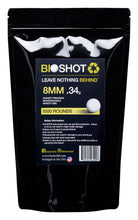 Load image into Gallery viewer, 8mm .34g Biodegradable Airsoft BBs (1500 rounds white)